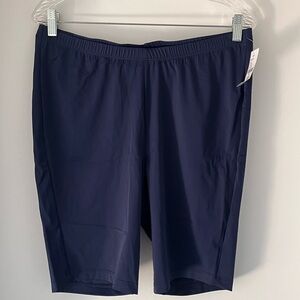 Catherines Women's Navy Athletic Shorts